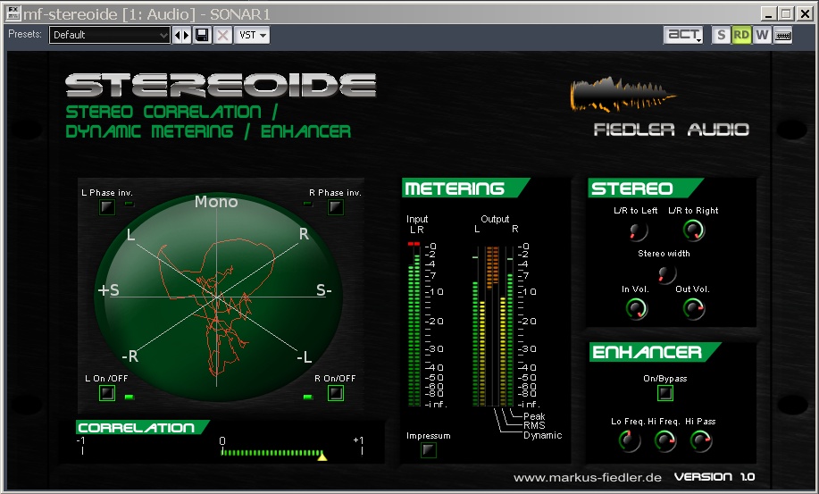 Permalink auf:Stereoide – Stereo enhancing Tool